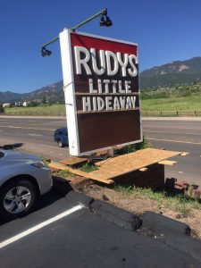 sign rudys little hideaway
